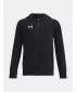 Fiú pulóver UNDER ARMOUR RIVAL FLEECE FZ HOODIE 1379794-001 FEKETE