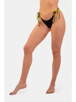 Neon bikini fürdőruha - felköthető alsó 452 BLACK Nebbia