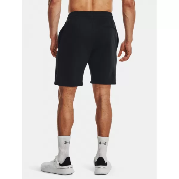  Férfi rövidnadrág UNDER ARMOUR RIVAL FLEECE SHORTS 1379779-001 FEKETE 