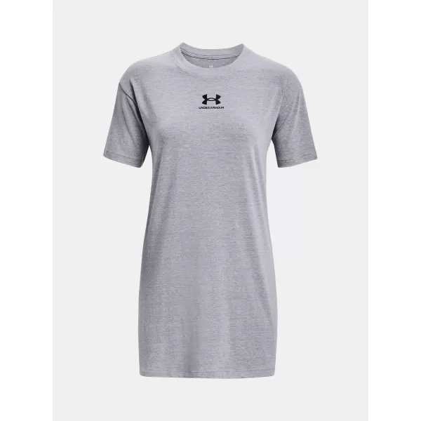  Női póló UNDER ARMOUR W EXTENDED SS NEW 1383429-035 SZÜRKE 