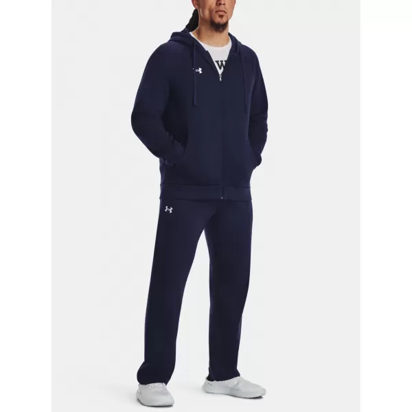  Férfi pulóver UNDER ARMOUR RIVAL FLEECE FZ HOODIE 1379767-410 KÉK 