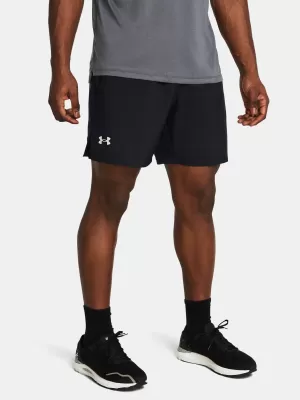 Férfi rövidnadrág UNDER ARMOUR LAUNCH 7 UNLINED SHORTS 1382622-001 FEKETE