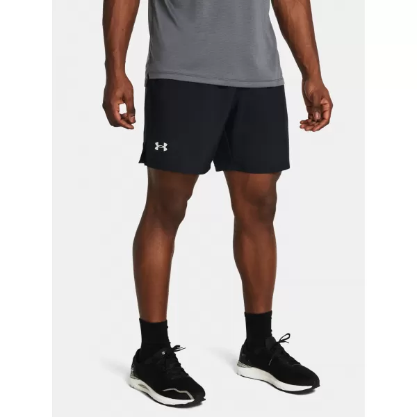  Férfi rövidnadrág UNDER ARMOUR LAUNCH 7 UNLINED SHORTS 1382622-001 FEKETE 