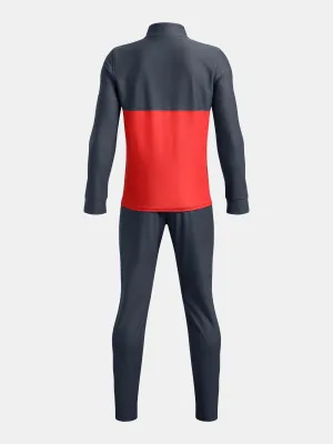 Fiúk készlet UNDER ARMOUR BS CHALLENGER TRACKSUIT 1379708-044 SZÜRKE