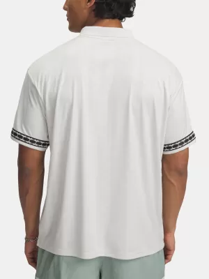Férfi póló UNDER ARMOUR MS 96 TERRACE JSY SS 1390110-110 FEHÉR