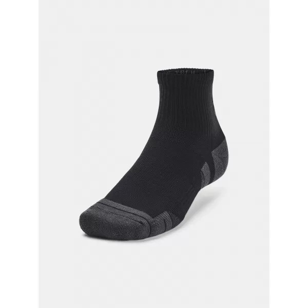 Zokni UNDER ARMOUR PERFORMANCE TECH QTR (3 PÁRY) 1379510-001 FEKETE 