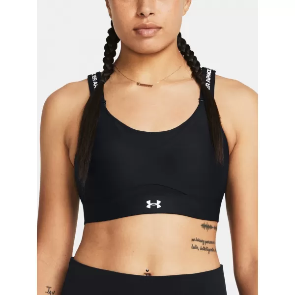  Női melltartó UNDER ARMOUR INFINITY HIGH 2.0 BRA 1384112-001 FEKETE 