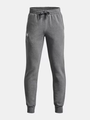 Fiú melegítőnadrág UNDER ARMOUR RIVAL FLEECE JOGGERS 1379787-025 SZÜRKE