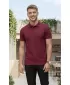 Mens t -phirt gallérral ALTISPORT NoPrint NP/ALM302 GRÁNÁT