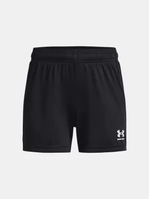 Lány rövidnadrág UNDER ARMOUR GS CH. KNIT SHORT 1379457-001 FEKETE