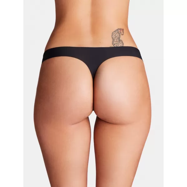  Női tanga UNDER ARMOUR PURE STRETCH NS TANGA 1383893-001 FEKETE 