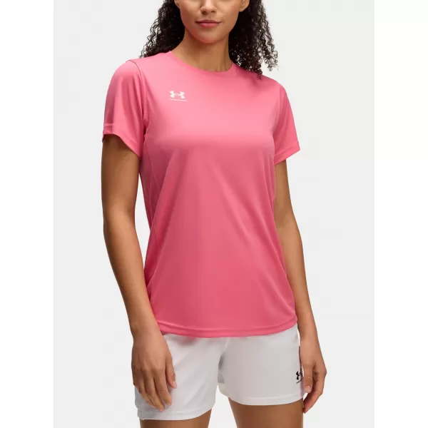  Női póló UNDER ARMOUR WS CH. TRAIN SS 1379603-672 RÓZSASZÍN 