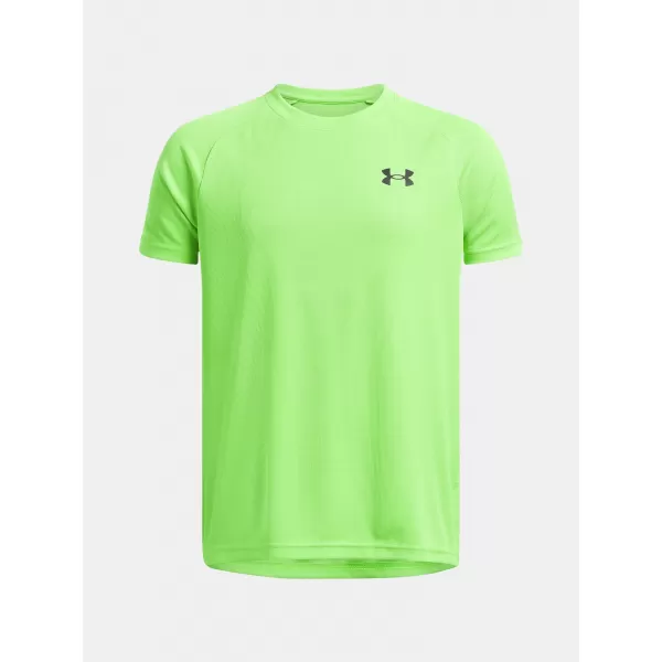  Fiú póló UNDER ARMOUR TECH TEXTURED SS 1382790-362 ZÖLD 