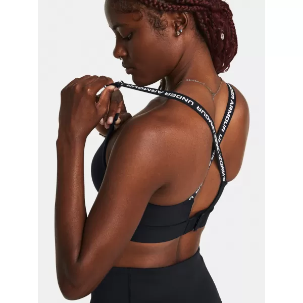  Női melltartó UNDER ARMOUR INFINITY MID 2.0 BRA 1384123-001 FEKETE 