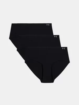 Női bugyi UNDER ARMOUR PURE STRETCH NS HIP 1383895-001 FEKETE