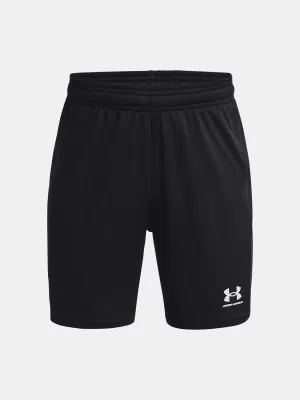 Fiú rövidnadrág UNDER ARMOUR BS CH. KNIT SHORT 1379705-001 FEKETE