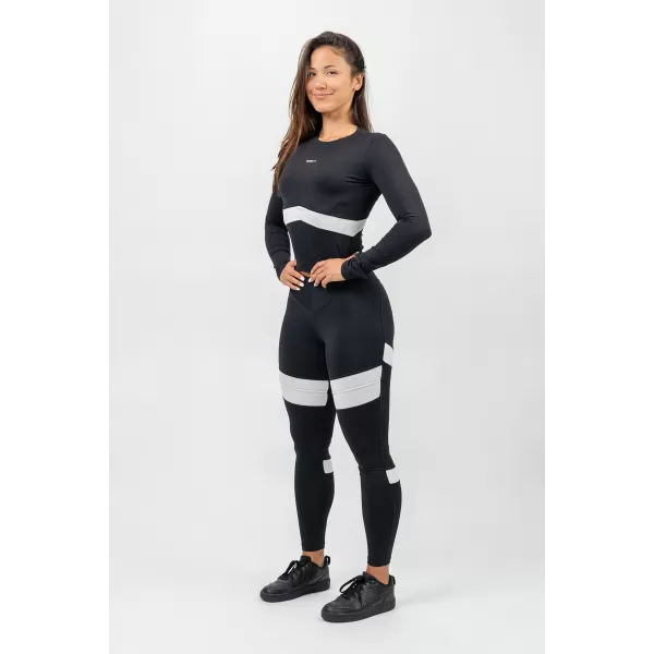  Leggings magas derékkal TRUE HERO 244 BLACK Nebbia 