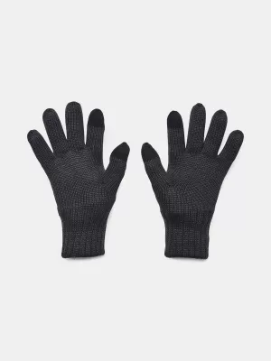 Férfi kesztyű UNDER ARMOUR HALFTIME WOOL GLOVE 1378755-001 FEKETE