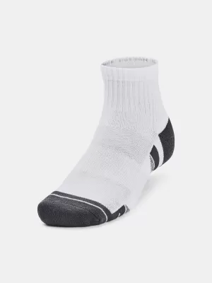 Zokni UNDER ARMOUR PERFORMANCE COTTON 3P QTR 1379528-100 FEHÉR