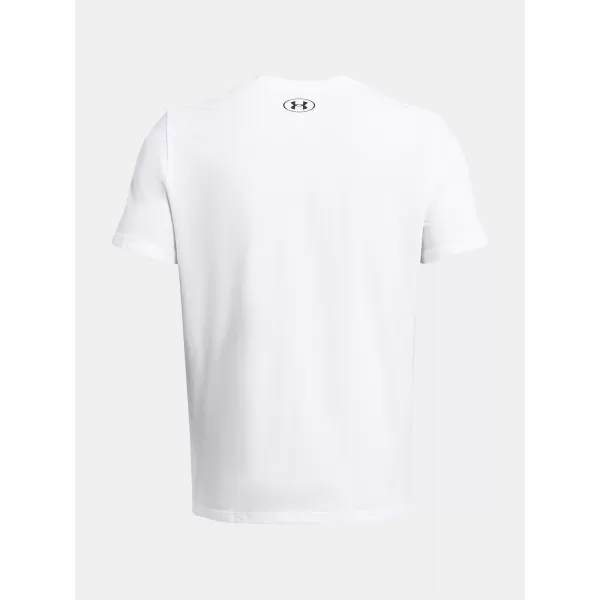  Férfi póló UNDER ARMOUR GL FOUNDATION UPDATE SS 1382915-100 FEHÉR 