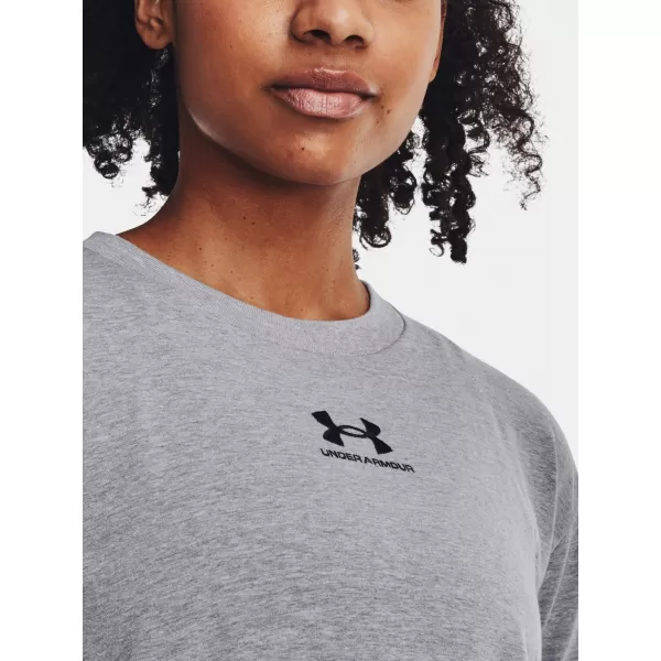  Női póló UNDER ARMOUR W EXTENDED SS NEW 1383429-035 SZÜRKE 
