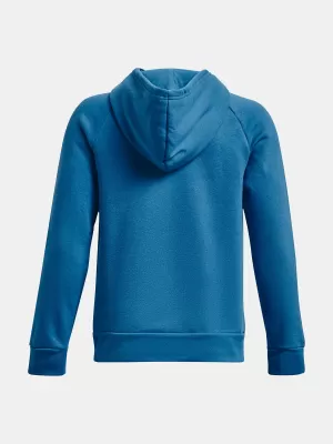 Fiú pulóver UNDER ARMOUR RIVAL FLEECE HOODIE 1379792-466 KÉK
