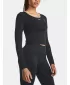 Női póló UNDER ARMOUR TRAIN SEAMLESS LS 1379150-001 FEKETE