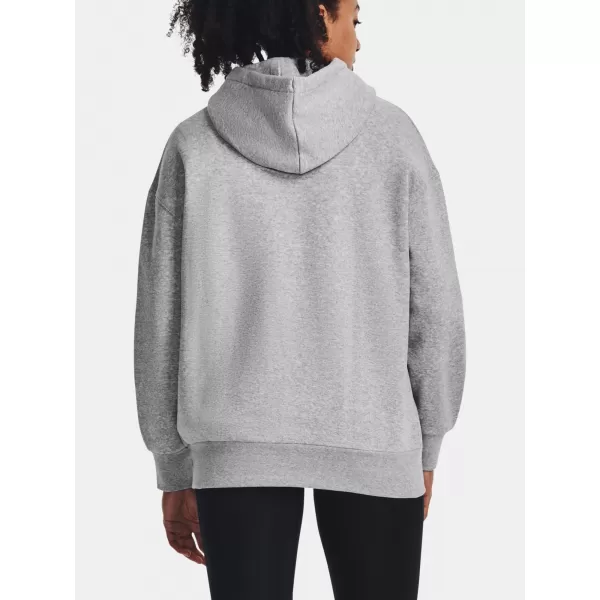  Női pulóver UNDER ARMOUR ESSENTIAL FLC OS HOODIE 1379495-012 SZÜRKE 