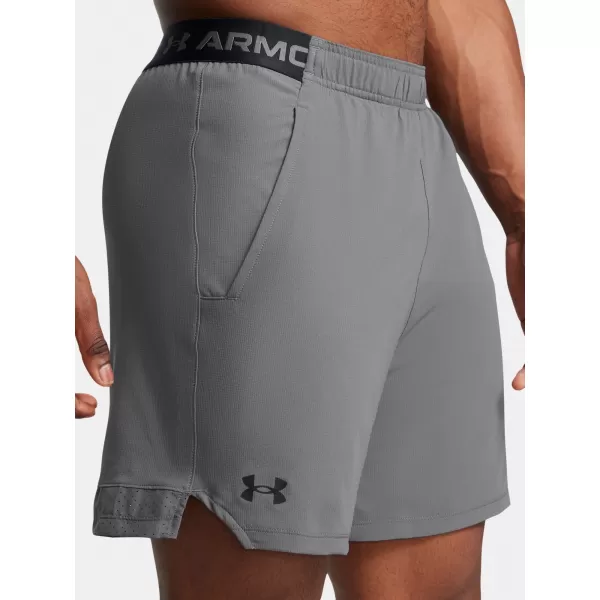  Férfi rövidnadrág UNDER ARMOUR VANISH WOVEN 6IN SHORTS 1373718-027 SZÜRKE 
