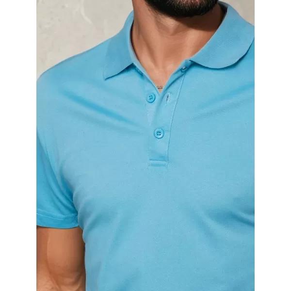  Férfi t -póló DSTREET PX0552 KÉK 