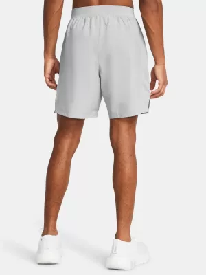 Férfi rövidnadrág UNDER ARMOUR LAUNCH 7 UNLINED SHORTS 1382622-011 SZÜRKE