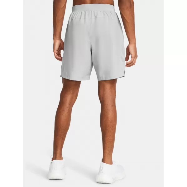  Férfi rövidnadrág UNDER ARMOUR LAUNCH 7 UNLINED SHORTS 1382622-011 SZÜRKE 