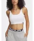 Női felső UNDER ARMOUR RIVAL RIB BABY TANK 6000265-100 FEHÉR
