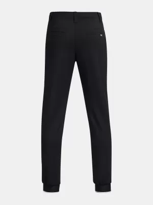 Fiú melegítőnadrág UNDER ARMOUR BOYS GOLF JOGGER 1382825-001 FEKETE