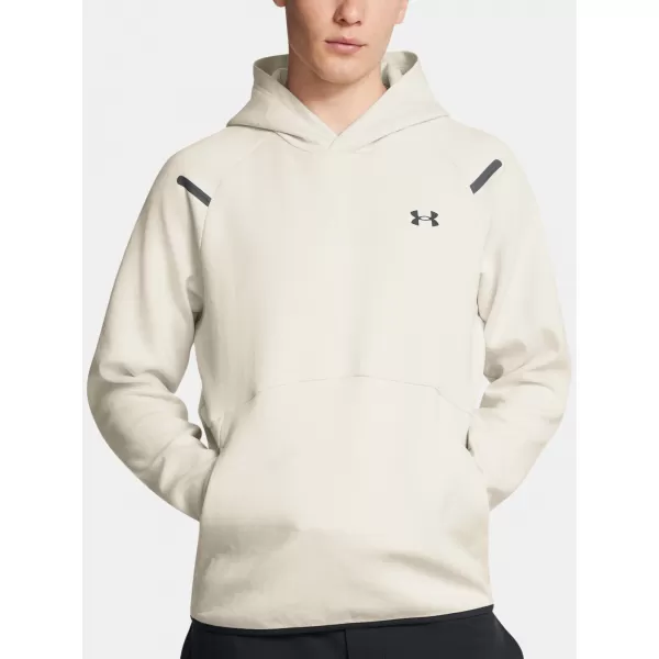  Férfi pulóver UNDER ARMOUR UNSTOPPABLE FLC HD EU 1389350-110 FEHÉR 