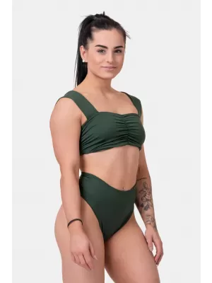 Nagy energiájú bikinifelső 553 DARK GREEN Nebbia