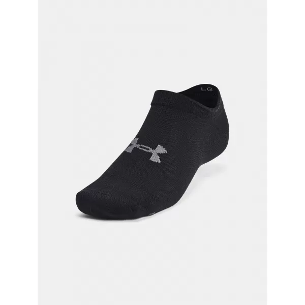 Zokni UNDER ARMOUR ESSENTIAL NO SHOW (6 PÁRŮ) 1382611-001 FEKETE 
