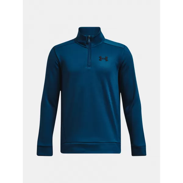  Fiú pulóver UNDER ARMOUR ARMOUR FLEECE 1/4 ZIP 1373559-426 KÉK 