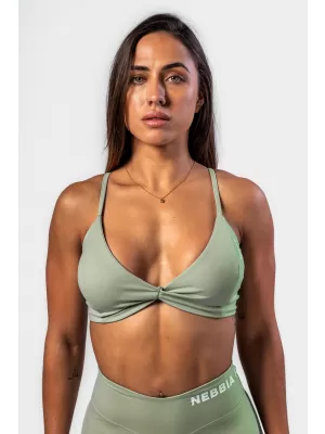 Sportmelltartó közepes alátámasztással TWIST-KNOT 423 LIGHT GREEN Nebbia
