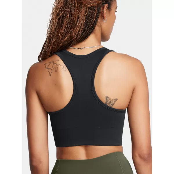  Női melltartó UNDER ARMOUR VANISH SEAMLESS MID BRA 1384419-001 FEKETE 