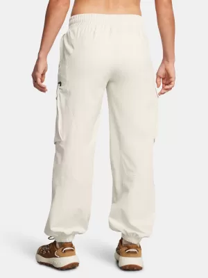 Női sportnadrág UNDER ARMOUR UNSTOPPABLE CARGO PANT 1386481-110 FEHÉR