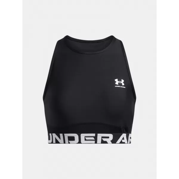  Női felső UNDER ARMOUR HEATGEAR RIB TANK 1388694-001 FEKETE 