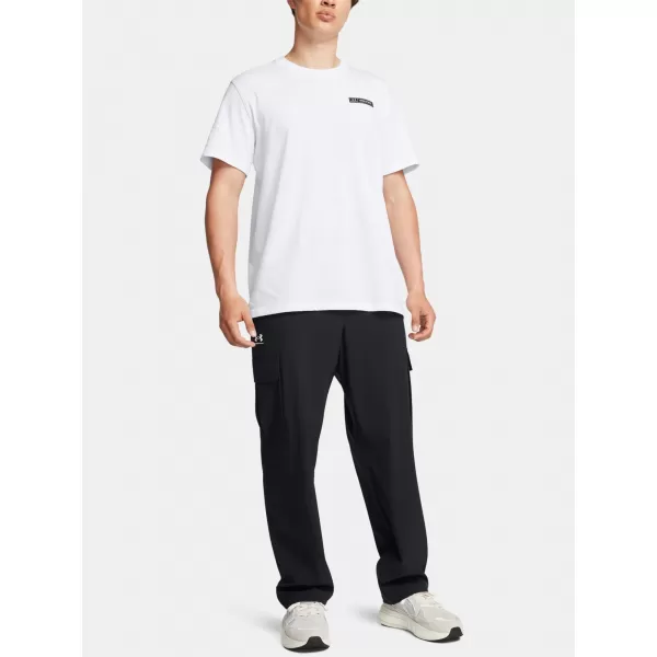  Férfi sportnadrág UNDER ARMOUR VIBE WOVEN CARGO PANTS 1386558-001 FEKETE 