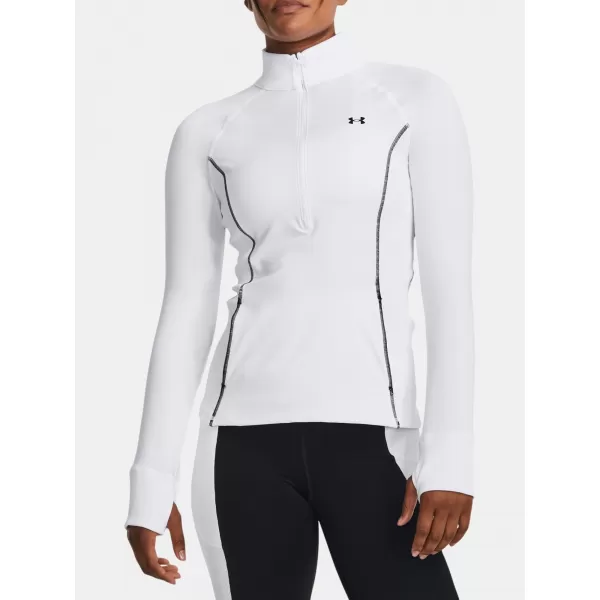  Női póló UNDER ARMOUR TRAIN CW 1/2 ZIP 1379886-100 FEHÉR 