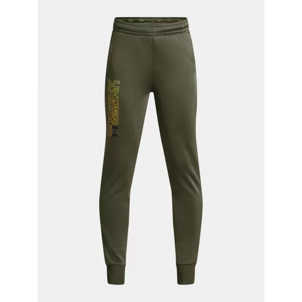  Fiú melegítőnadrág UNDER ARMOUR ARMOUR FLEECE GRAPHIC JGR 1379786-390 ZÖLD 