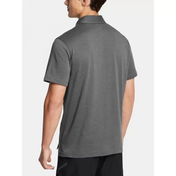  Férfi póló UNDER ARMOUR ICON POLO 1386608-025 SZÜRKE 