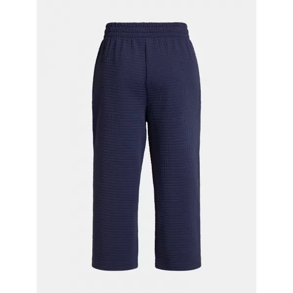  Női sportnadrág UNDER ARMOUR UNSTOPPABLE FLC GRID CROP 1386492-410 KÉK 