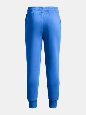 Lányok melegítőnadrágja UNDER ARMOUR RIVAL FLEECE JOGGERS 1379525-464 KÉK
