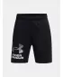 Fiú rövidnadrág UNDER ARMOUR TECH LOGO SHORTS 1383333-001 FEKETE