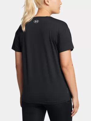 Női póló UNDER ARMOUR VANISH ENERGY SS 2.0 1379141-002 FEKETE